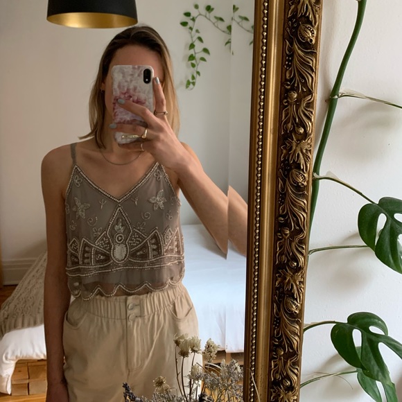 Beaded crop top - Picture 2 of 6